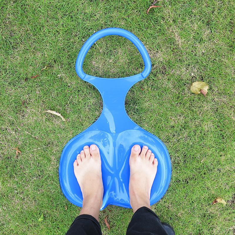 Snow Sled Sledge Sand Sliding Sled Large Winter Toy Skiing Board Downhill Sled Snow Luge For Kids Adults Boys Girls