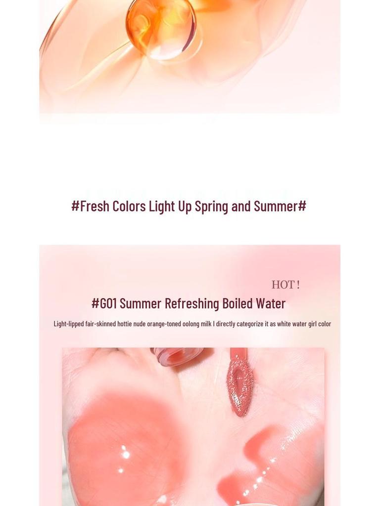 Gogotales Gogo Dance Moisturizing Lip Gloss - Reduces Lip Lines with Mirror Shine and Hydrating Essence