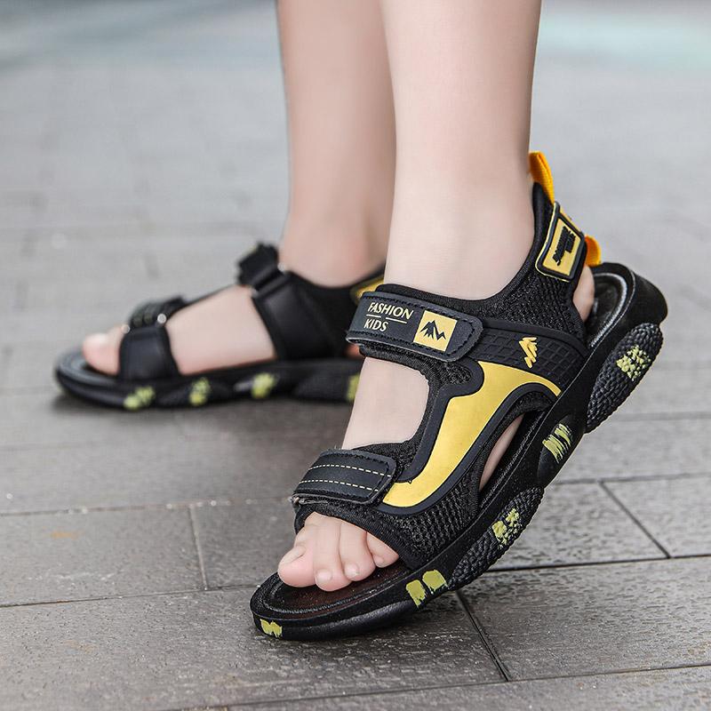 Children's Shoes Casual Shoes Trend Shoes  Children's Trend All-Match Casual Fashion Rotating Button Shoes Children's Outdoor Sandals