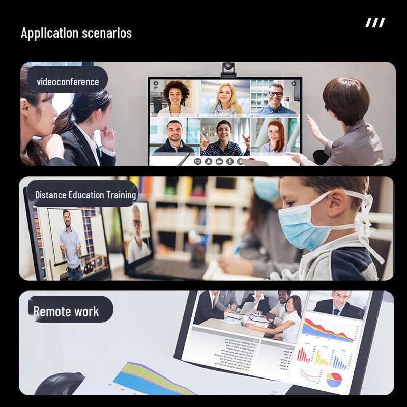 Hikvision 4K Live Streaming Webcam with Remote Pan/Tilt