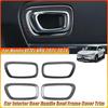 For Honda VEZEL HRV    2024 Car Interior Door Handle Bowl Frame Cover Trim Interior Accessories