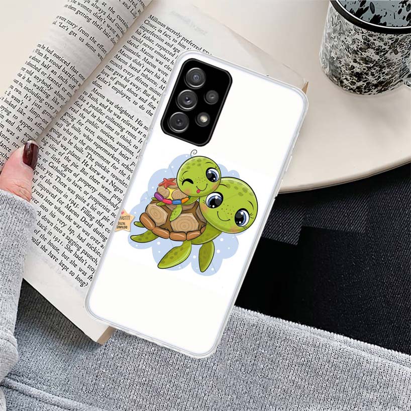 

Cartoon Sea Turtle Tortoise Phone Case for Samsung Galaxy A17 A16 A15 A14 A13 A57 A56 A55 A54 A53 A37 A36 A35 A34 A33 A26 A25 A2 Samsung A14