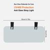 Car Visor Extender Windshield Sun Blocker Anti-Glare Weatherproof Sunvisor Extension Car 180-Degree Rotation Car Sun Blocker