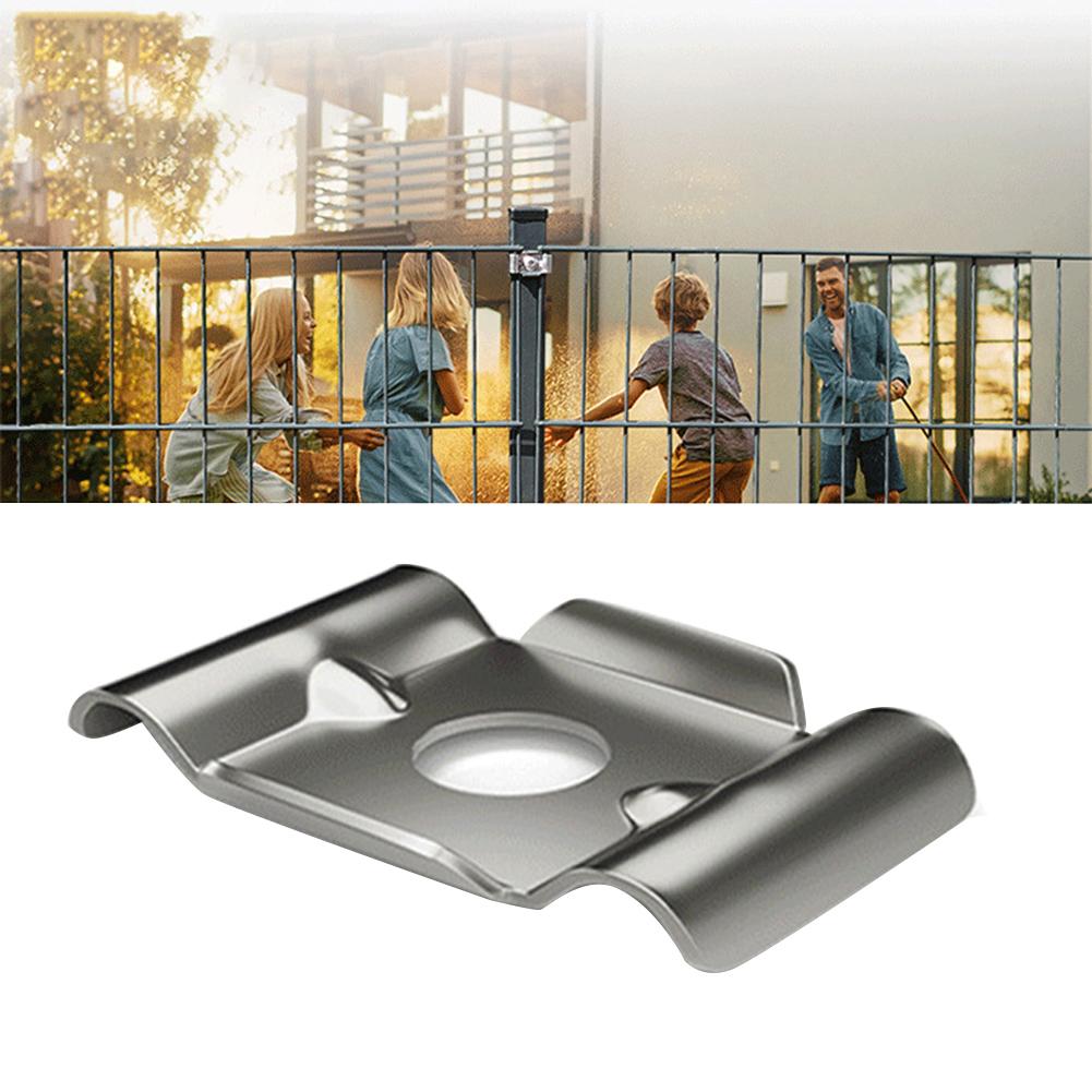 Metal Plate Clamp Butterfly Shaped Clamp Security Installation 304 Stainless Steel Material Galvanized Steel Option