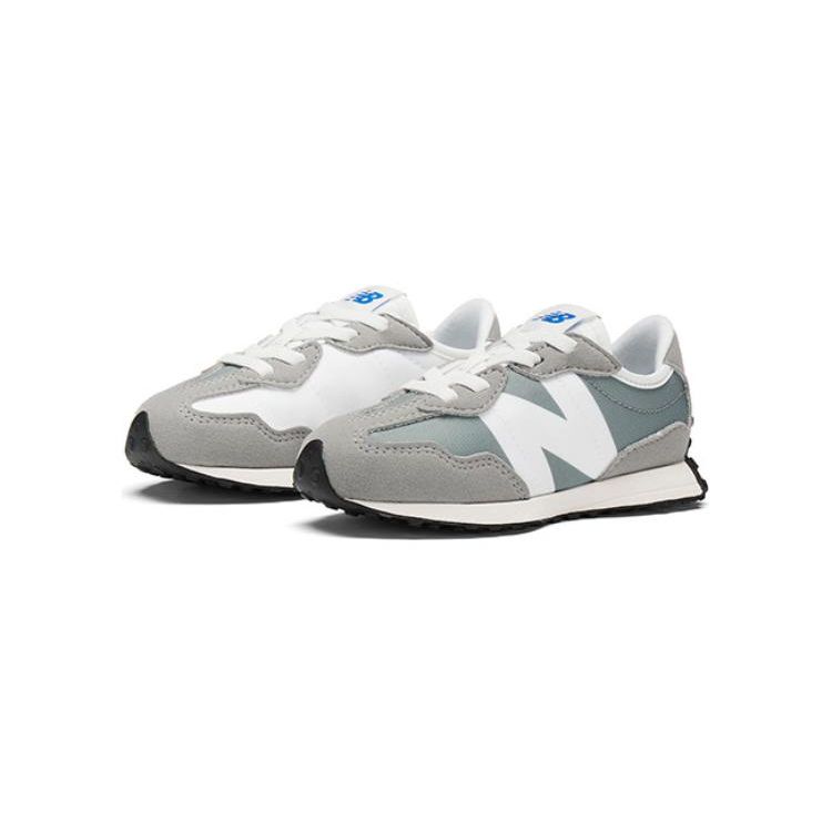 New Balance Nb 327 Durable Breathable Low Top Running Shoes Baby sneaker Gray Green IH327LAB