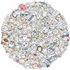 100pcs Chiikawa Stickers Cute DIY Waterproof Vinyl Scrapbook Water Cup Lovely Cartoon Anime Phone Case Sticker Kids Gift Toy
