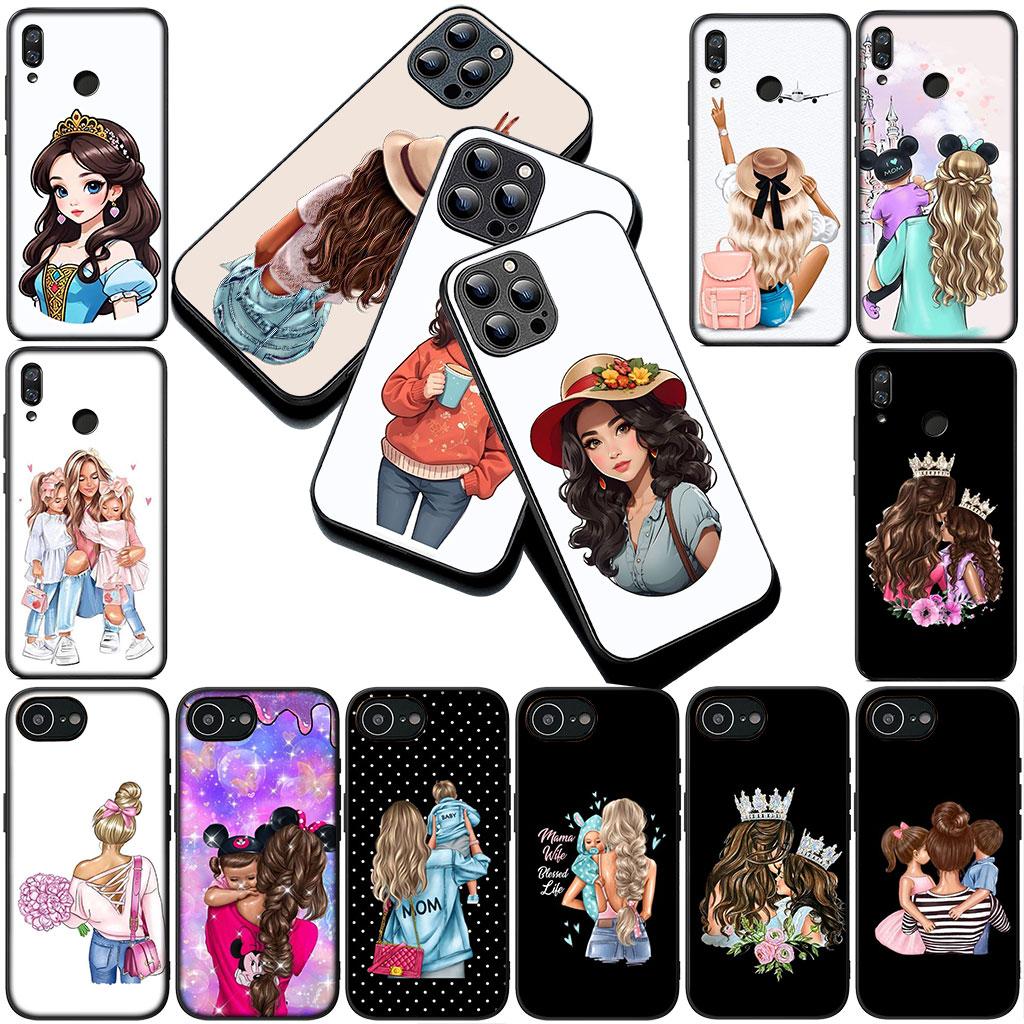 Casing Phone Cover for Xiaomi Redmi Note 14 13 Pro Plus ProPlus 14C 13c Pro+ 5G Case  Woman Baby Girl Mom Family Boy