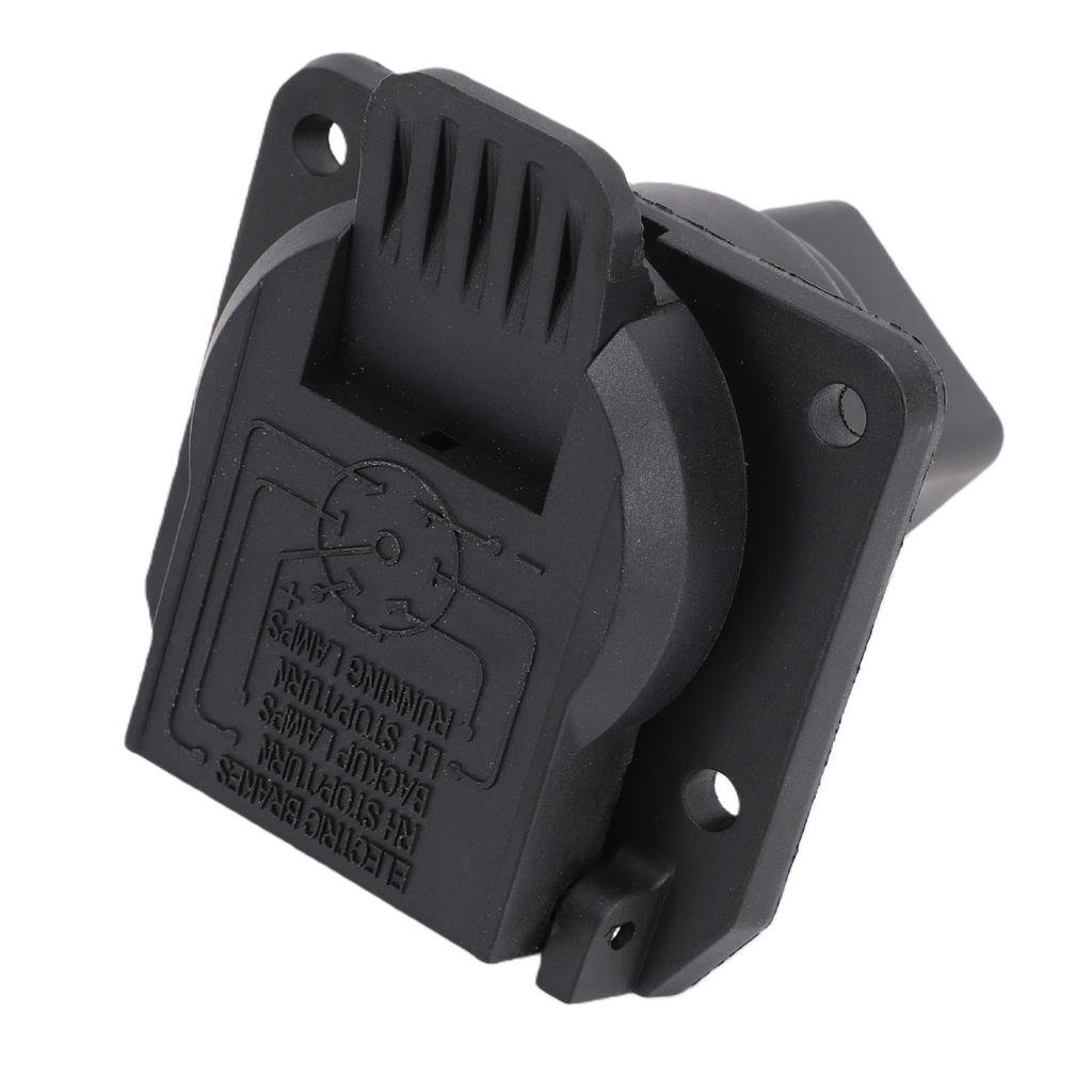 Rear 7 Way Trailer Tow Connector Replacement for Ram 1500 2500 3500 1998 2009 Trailer Tow Harness Connector 56038366AB