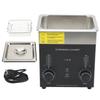 2L Ultrasonic Cleaner with Timer Heater Degas Mode Stainless Steel Multiple Vent Holes Double Fuse