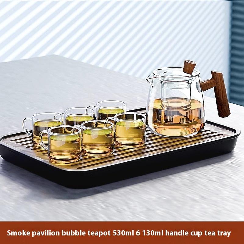 GIANXI Čajová konvice Domácí Skleněná Vysokoteplotní Vaření Čaje 2024 Nová Jednokoťová Elektrický Hliněný Sporák Čajový Set Čaj Čaj Čajová konvice