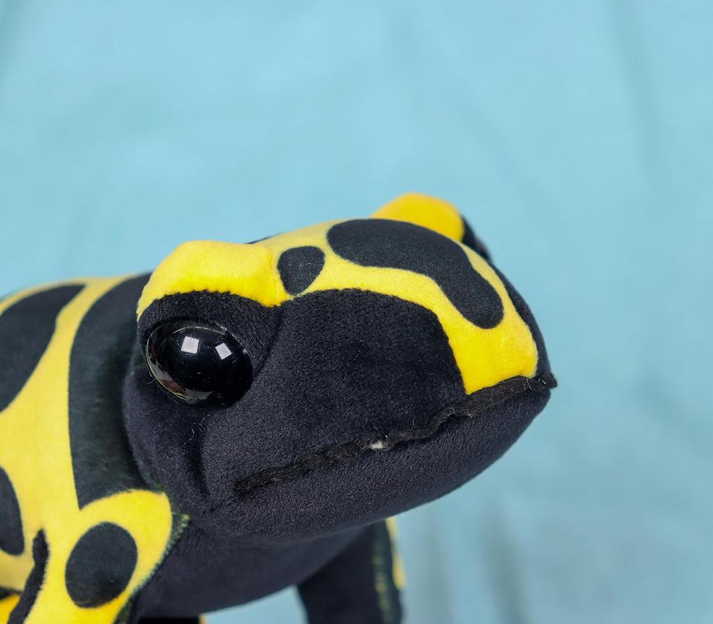 Takeoff Plush Toy Poison Dart Frog - Yellow-banded (S)