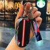 Racing Style Metal Car Key Case Fob Cover for Mercedes Benz C S Class W206 W223 S350 C300 S400 S450 S500 C200L C260L S400L S450L