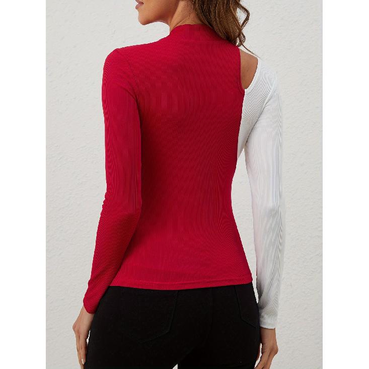 Jarní a podzimní novinka Dámské Univerzální Dlouhý rukáv Každodenní Business Dojíždění Elegantní Pohodlí Sexy spodní košile Top