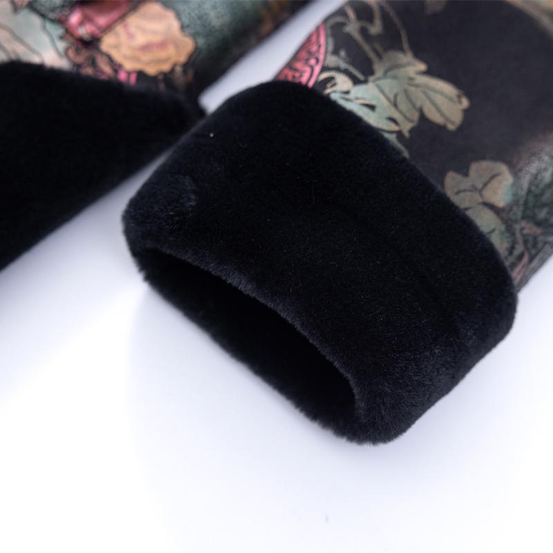 Nositelný z obou stran Dámský dlouhý kabát z umělé kožešiny pro ženy středního věku ve velkých velikostech Zimní svrchní oděv s kapucí Elegantní Hřejivá silná kožešinová bunda pro ženy Oblečení