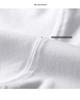 400g Heavyweight Pure White Long-Staple Cotton Summer Short-Sleeve Loose Crew Neck Base Layer T-Shirt