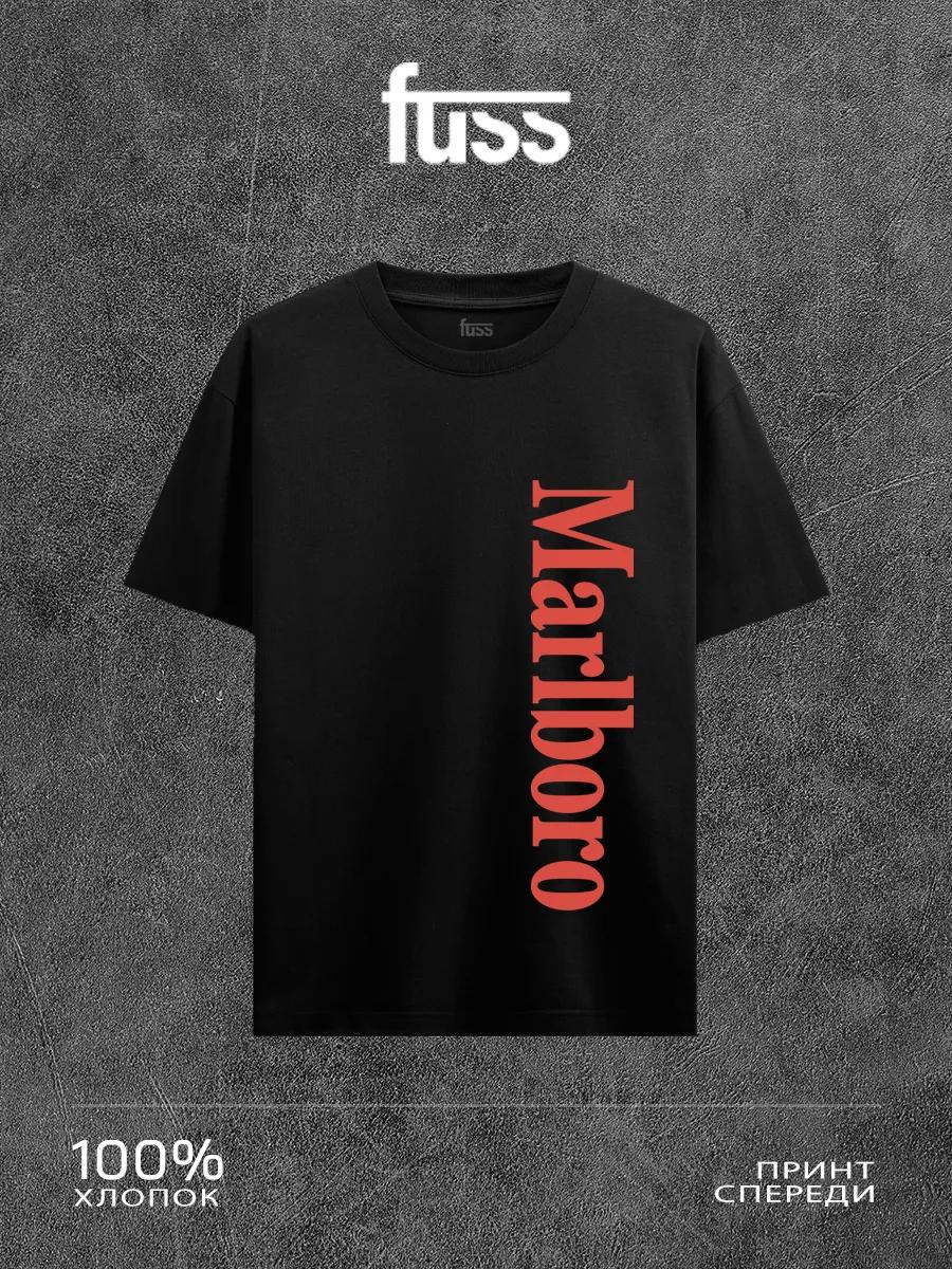 Y2K T-shirt with Marlboro Print S