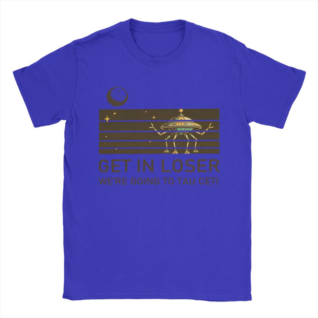 Mens TShirts Project Hail Mary Going To Tau Ceti Unique Cotton Tee Shirt Short Sleeve T Shirt Round Collar Clothes