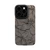 Applicable to Apple 17promax mobile phone case iPhone16 line flower bracelet 15 retro 14 silicone 13 Huawei