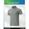 Polo Shirt Men Women Ice Silk Summer Breathable Sport Tshirt For Running And Cycling