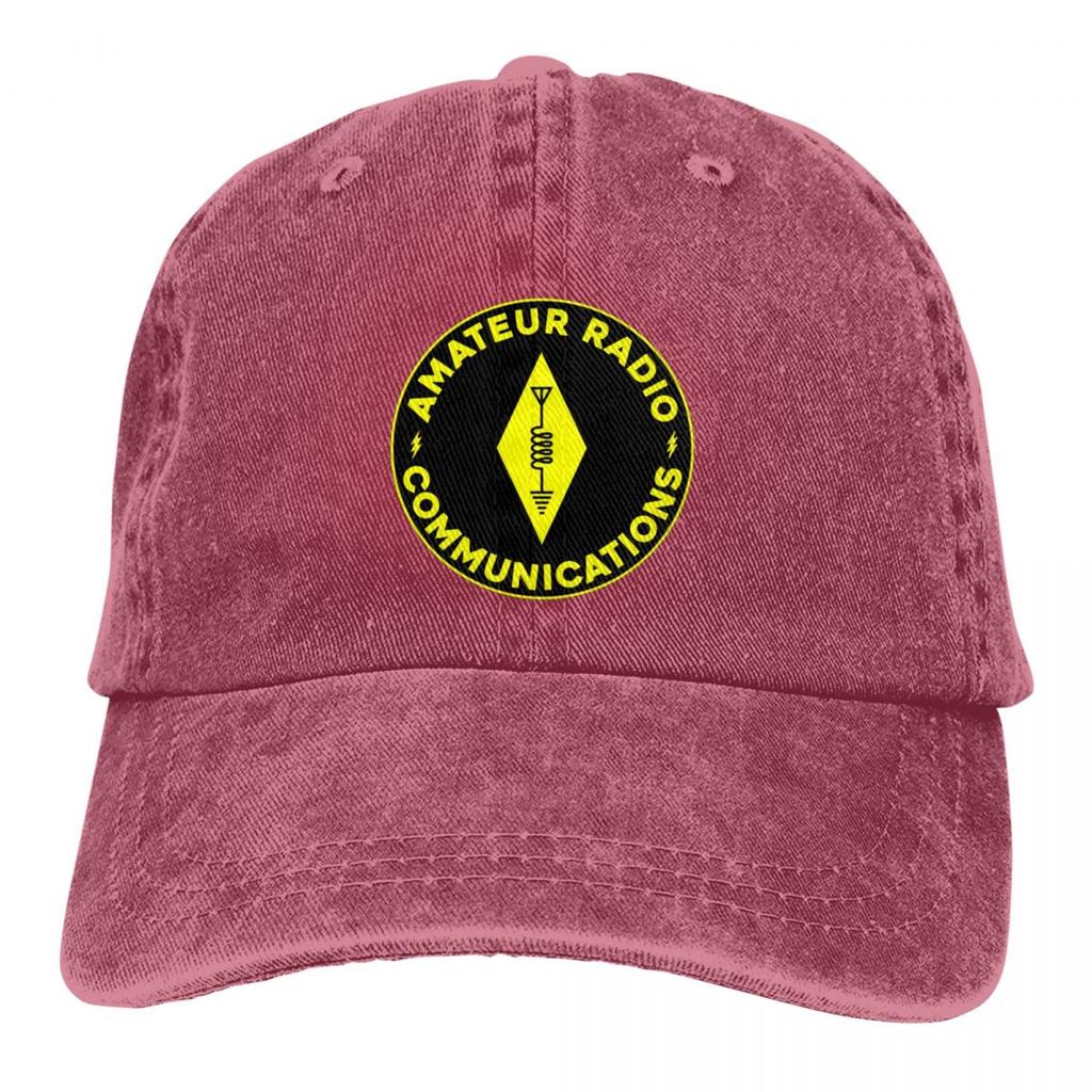 Amateur Radio Kommunikation Operaotr Zubehör Unisex Frauen Baseball Cap Distressed Cotton Caps Hut Vintage