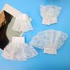 Lace Ruffled Lolita Lace Cuffs White Neckband Comfortable Soft Arm Sleeves Costume Accessory Fake Sleeves Daily Accessory