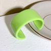 Indiase Feest Sieraden Mode Kleurrijk Stevig Hars Acryl Grote Open Armbanden voor Vrouwen Geometrie Brede Armbanden