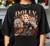 Dolly Parton Shirt, Vintage Country Music Unisex Black T-Shirt