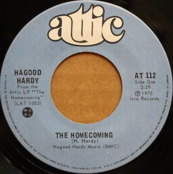 

7inch Record HAGOOD HARDY - Homecoming AT112 ATTIC 1975 Canada Pop Used