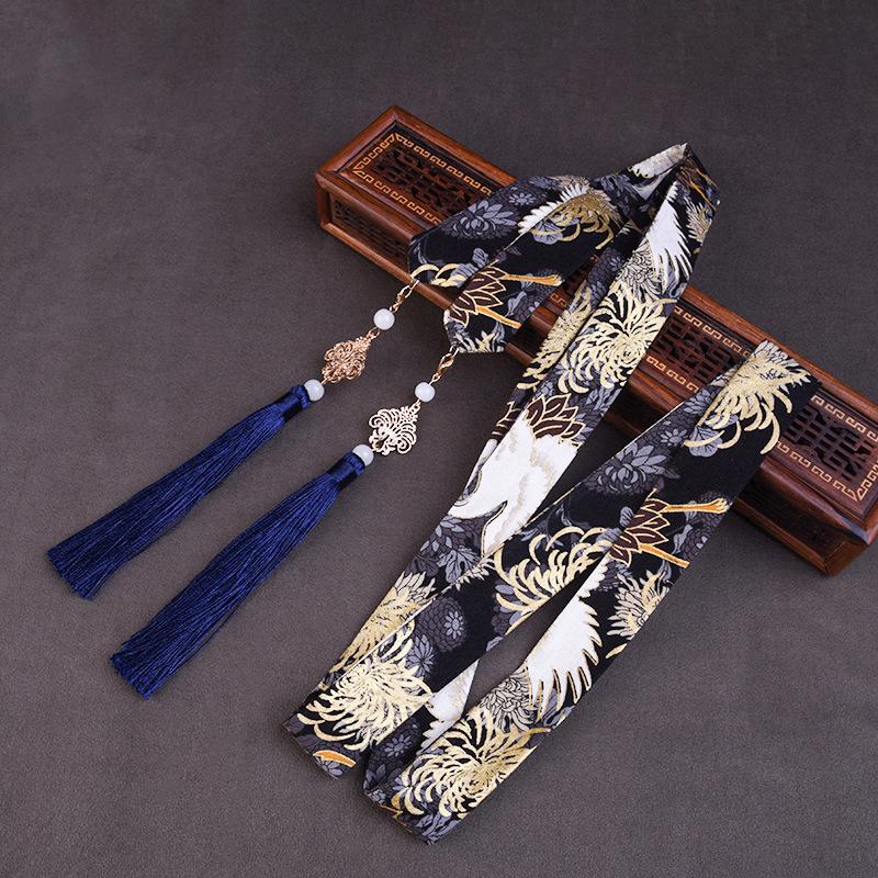 

Ретро китайский ханьфу кисточка ободок для волос головной убор для женщин мужчин тиара повязки для волос головной убор резинка для волос аксессуары