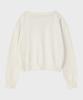 FALLETT Story Logo Embroidered Knit Cream