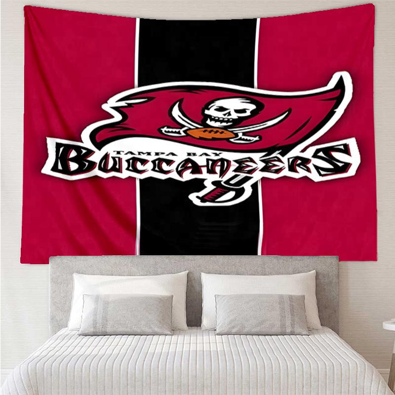 Tampa Bay Buccaneers Logo Tapestry Hanging for Bedroom,Livingroom, Playroom,Decor Art Room Wall Tapestry Holiday and Birthday Gifts
