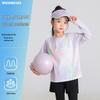 T-shirt de sport à manches longues à séchage rapide pour filles Moonkids