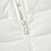 adidas Lightweight Hooded Short Down Jacket Off White Unisex JW1681