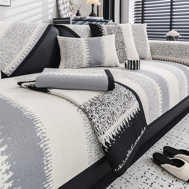 Chenille Sofa Covers Suitable For Seasons Sofa Cushion Home Decor Armchair Towel Furniture Seat Cover Sofa Mat For Living Room