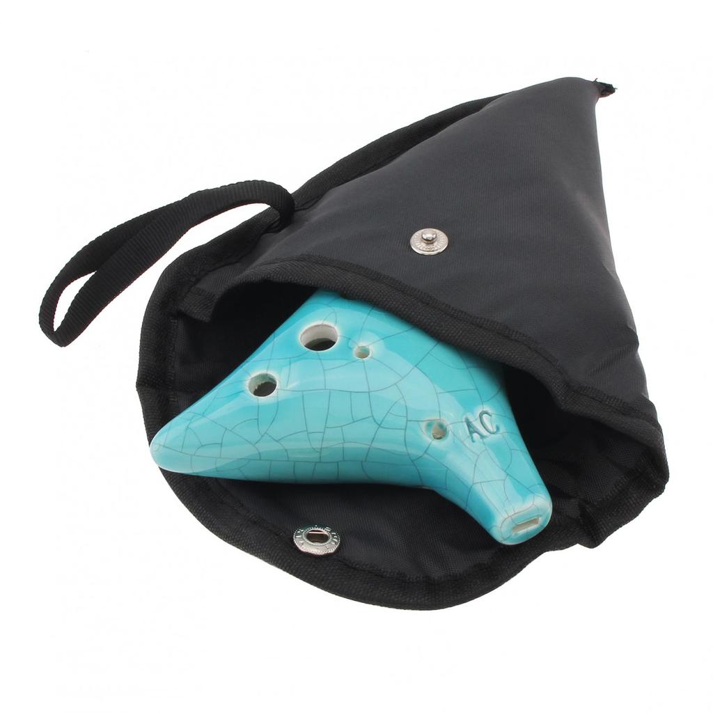 12 auguga Alto ToneC keraamiline okarina lauluraamatuga kaela nööriga kandekott, hea kingitusena mõeldud muusikariist algajatele