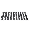 10 stuks Verstelbare Trapleuning Hangers Verborgen Terras Trapleuningen Connectoren voor 2x12 Trapleuningen Compatibel met de Meeste