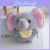 Plush Elephant Keychain With Soft Pp Cotton Filling For Kids And Collectors
