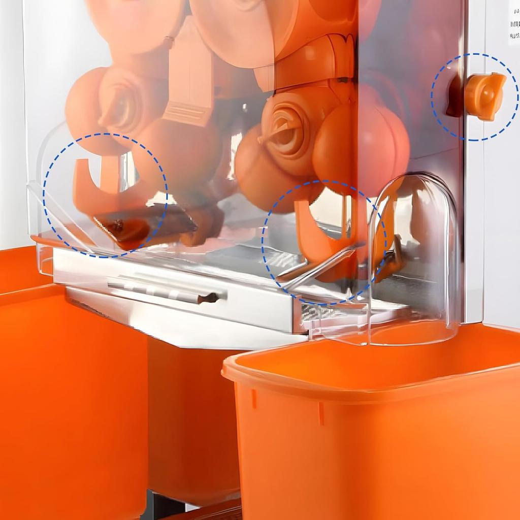 Plastic Orange Juices Machines Accessories Easy Installation Spare Parts Efficient Juicing Spares for Efficient Juicing
