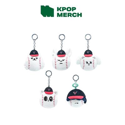 PPULBATU X TWINS Face Plush Keyring