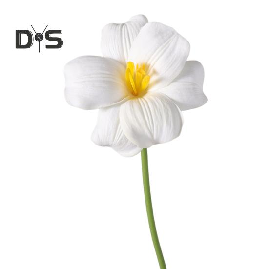 Simulierter Tulpenstrauß Realistische Haptik PU-Blütenblätter Verblassende Vitalität Biegsame Stiele Wartungsfreie Kunsttulpen Heimdeko