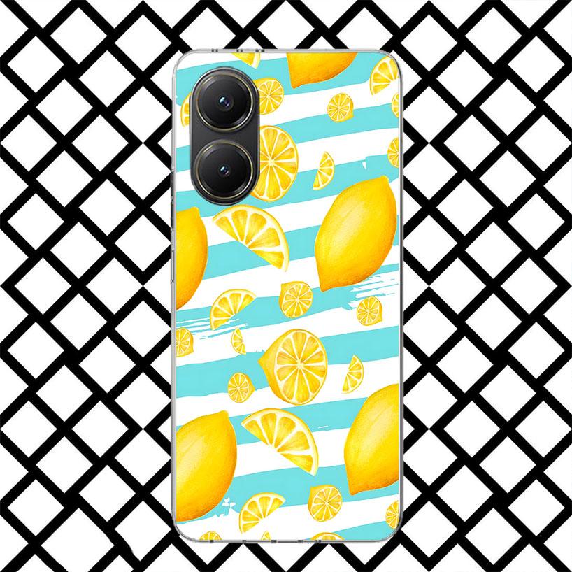 Summer Fruits Lemon Phone Case for Xiaomi Poco F7 Ultra X7 X6 X5 Pro X4 Gt M8 M7 Redmi 15 15C 13 13C 12 12C Soft Cover Fundas Po