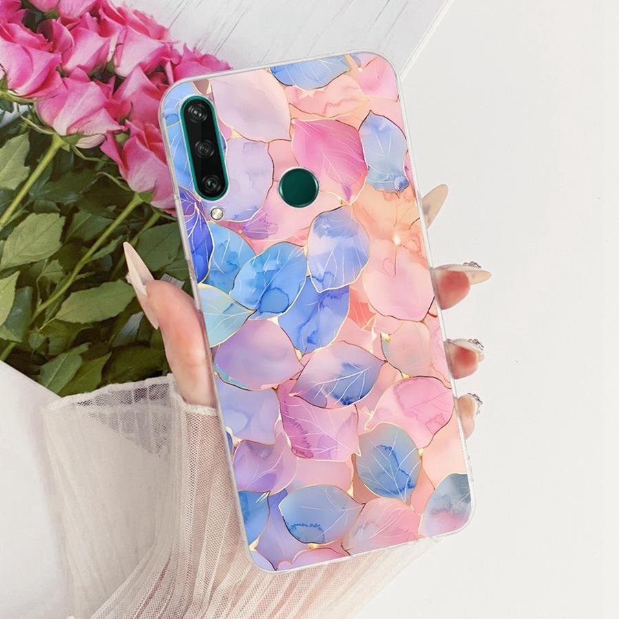 For Huawei Y6p 2020 Case MED-LX9 Silicone Soft Back Cover For HuaweiY6p Y 7P 2020 Funda Silicone Case For Y7 p Cover Coque
