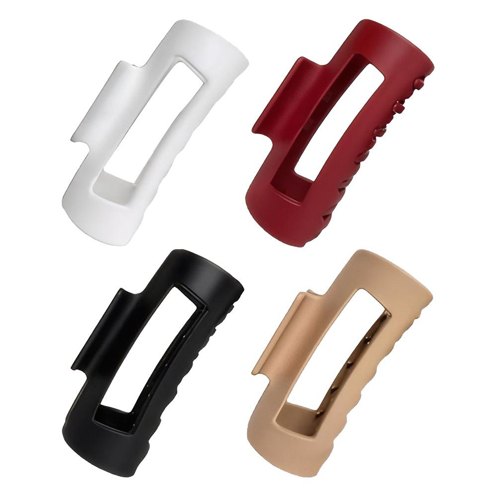 Square Hair Claw Clips Strong Hold Matte Hair Clips Large Claw Clips for Women Long Thick Hair