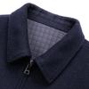 FAPAI Men's Wool Blend Business Casual Coat