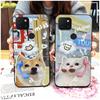 Anti-dust Silicone Phone Case For TCL T-Mobile Revvl 5G Cartoon Couple Full Wrap Dirt-resistant Anti-knock TPU Durable