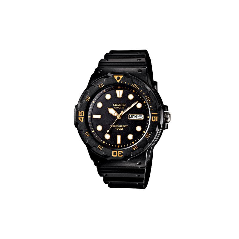 

Casio YOUTH Series-MRW Disc Three-pin Fashion Trend Digital Wind Classic Pointer Week Date Display Sports Diving Shockproof Waterproof Shi MRW-200H-1E чёрный