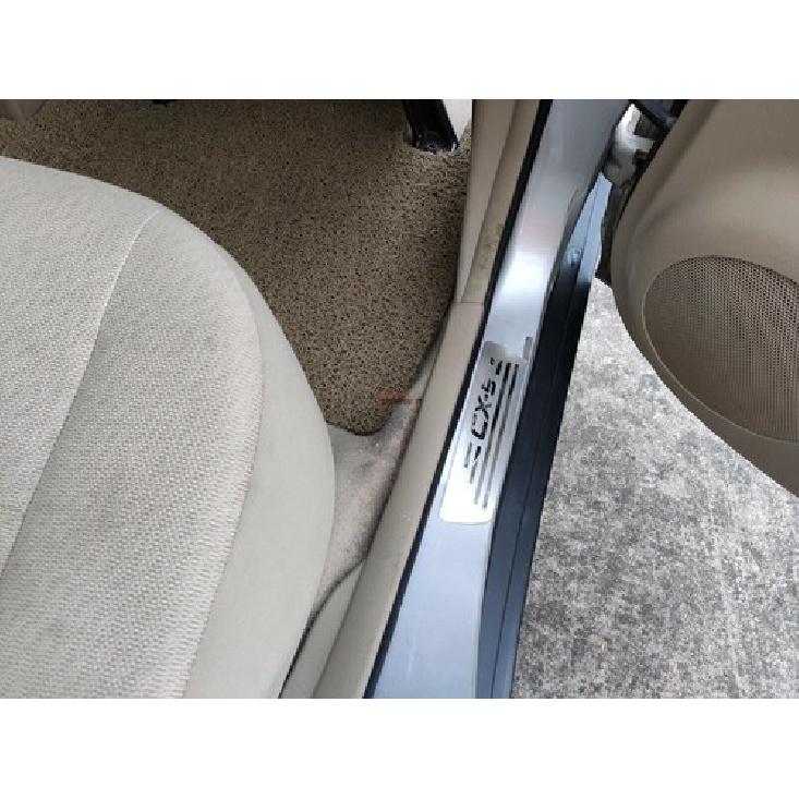 For Mazda CX5 Accessories Door Sill Protector Scuff Plate Cover Guard Strip