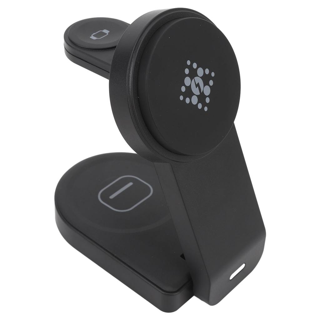 3 in 1 Charging Station for IOS Phone 15 14 13 Pro Multiple Devices Foldable Portable Travel Charger