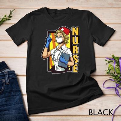 Damen Krankenpflegerin Glückliche Krankenschwesternwoche 12. Mai Medizin Fachkraft Unisex T-Shirt