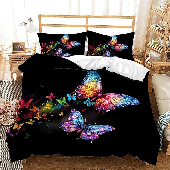 

Серия полиэстеровых пододеяльников с 3D цифровой печатью Два или три предмета могут быть EU Single 135*200